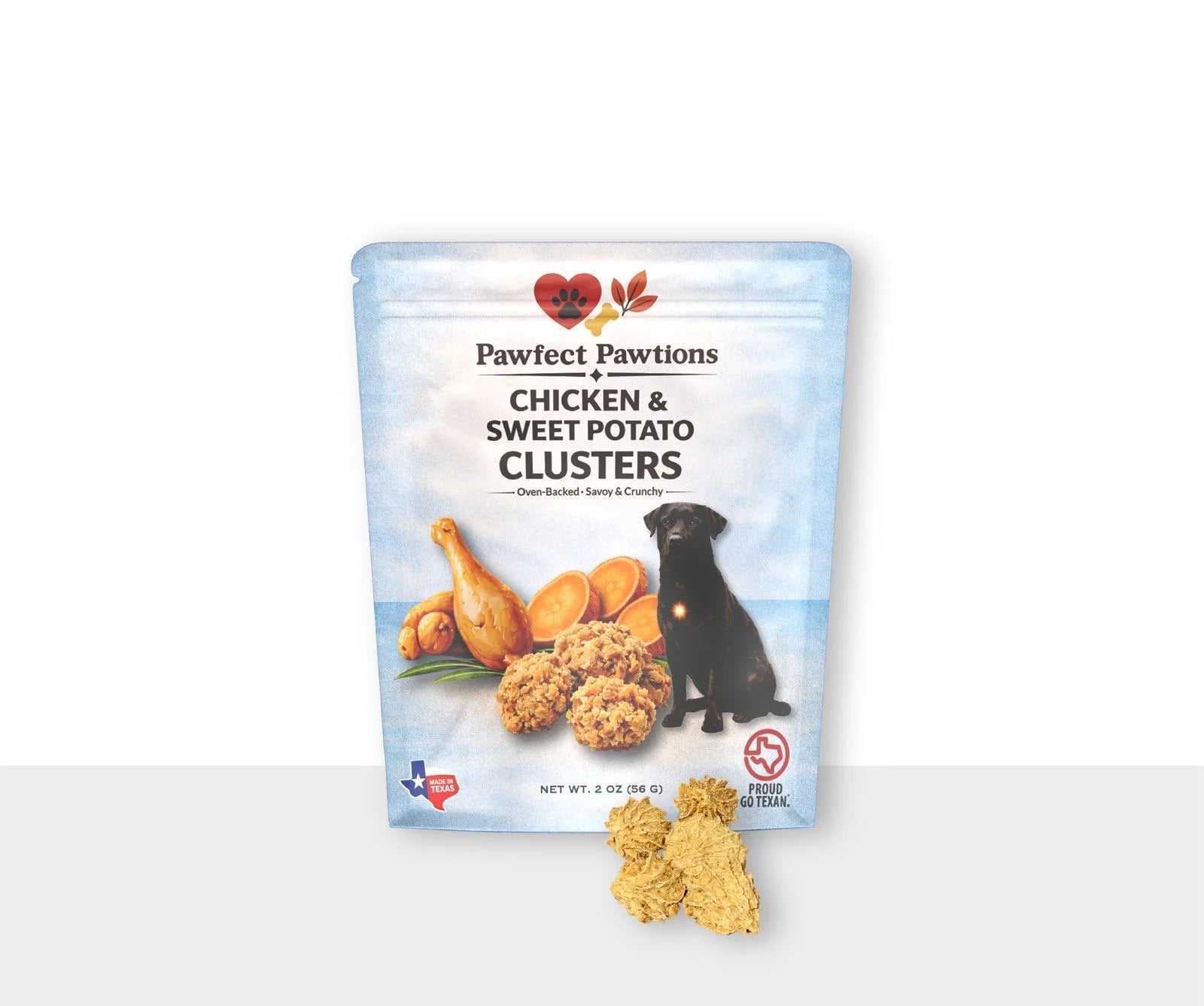 Chicken & Sweet Potato Clusters – Freeze-Dried Treats