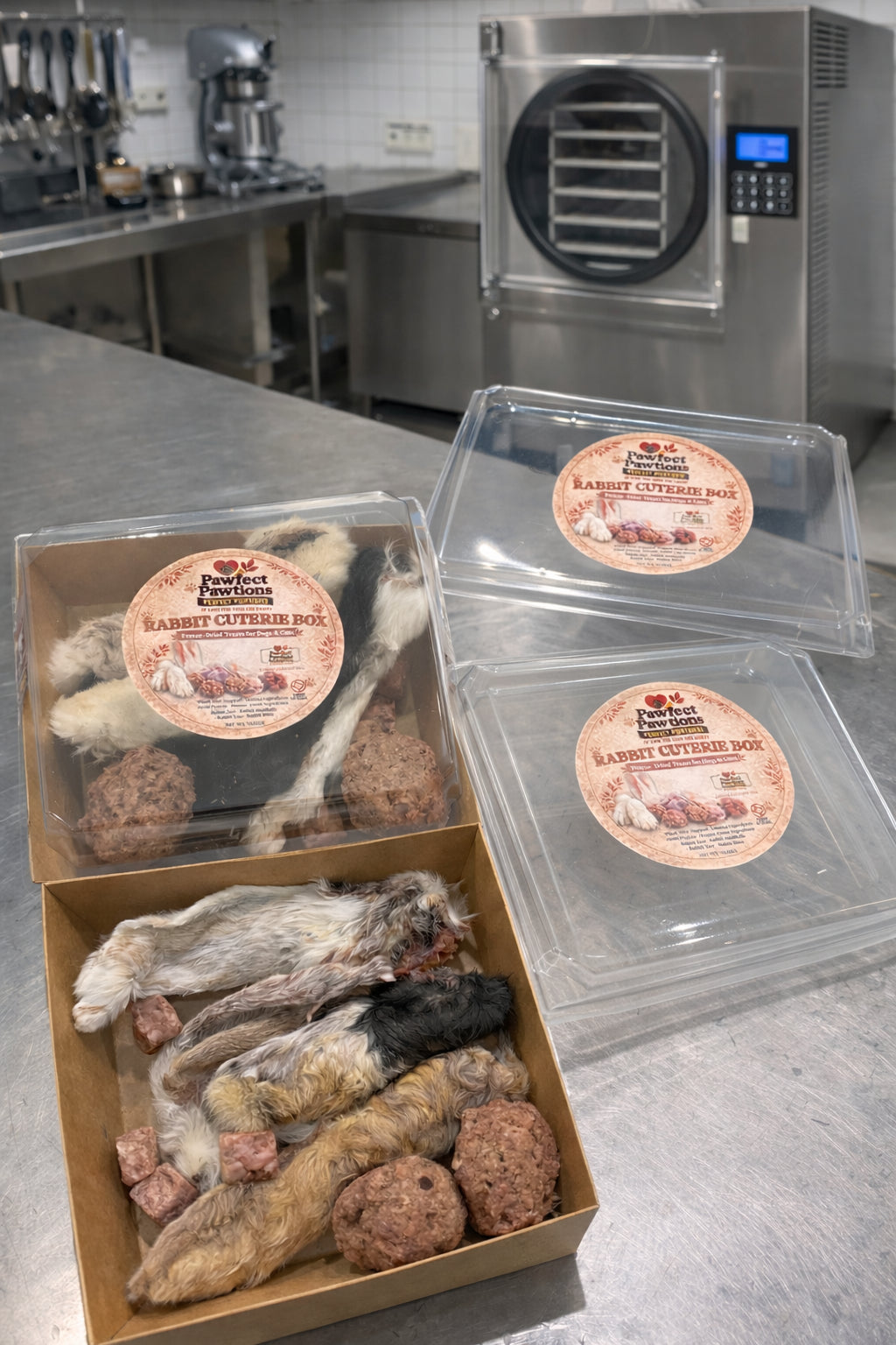 Rabbit Cuterie Box – Freeze-Dried Treats