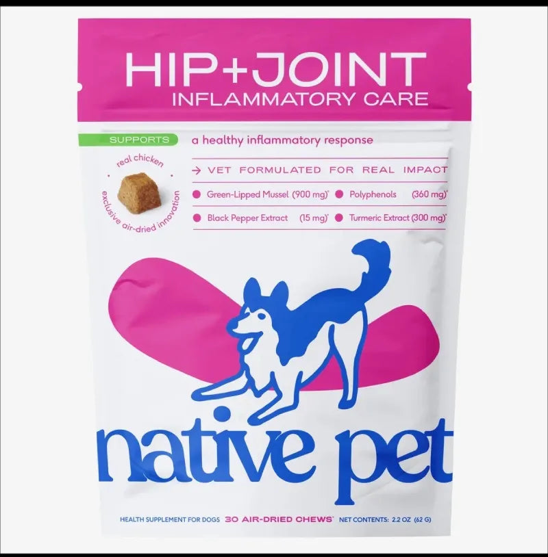 Hip + Joint Inflammatory Support Chews  Hip & Joint Supplement for Dogs