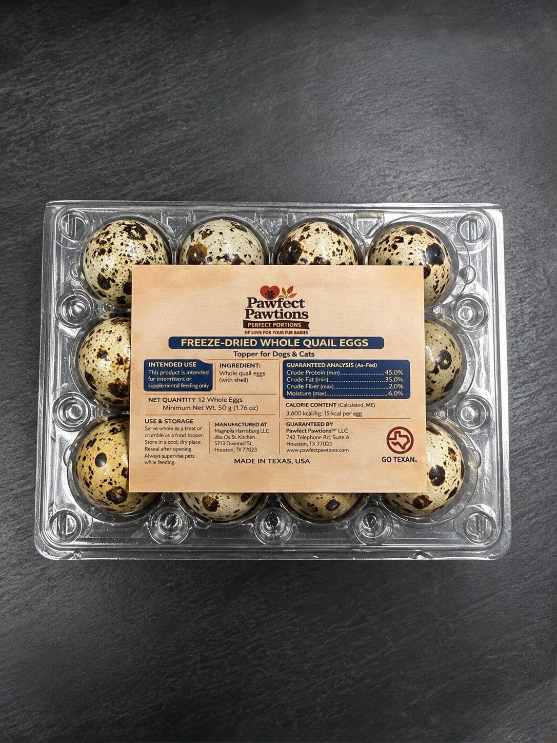 Quail Eggs – Freeze-Dried Treats