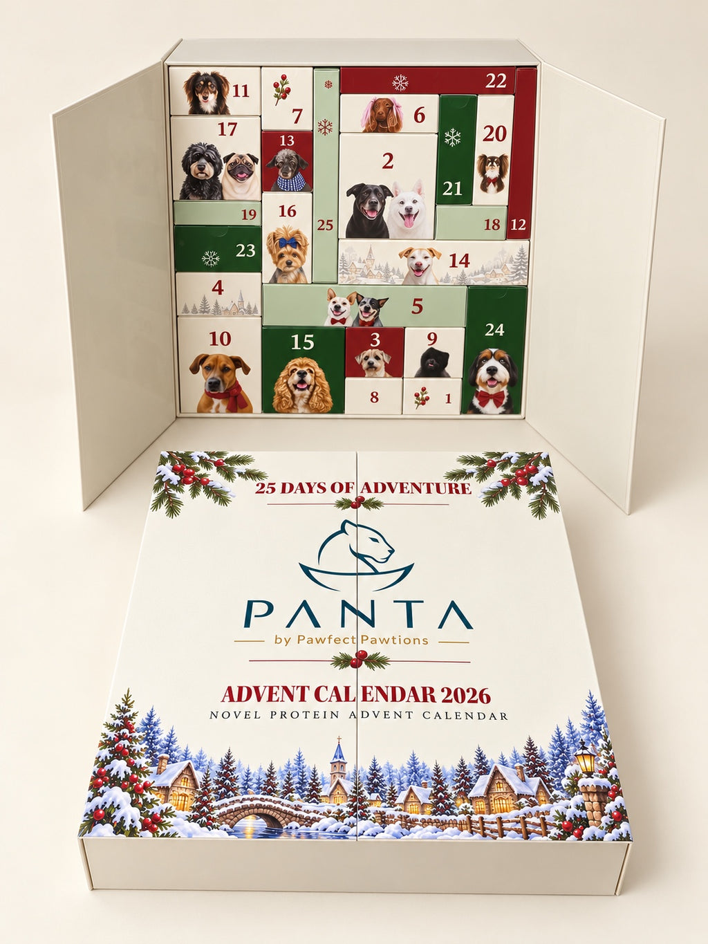 PANTA 2026 advent calendar and holiday cover