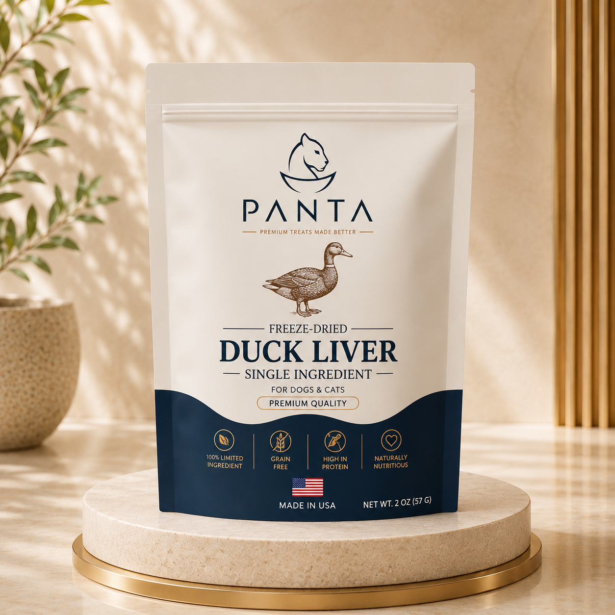 Freeze-Dried Duck Liver