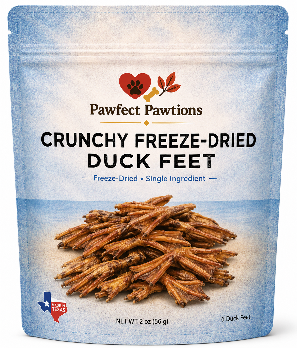 Duck Feet – Freeze-Dried Treats