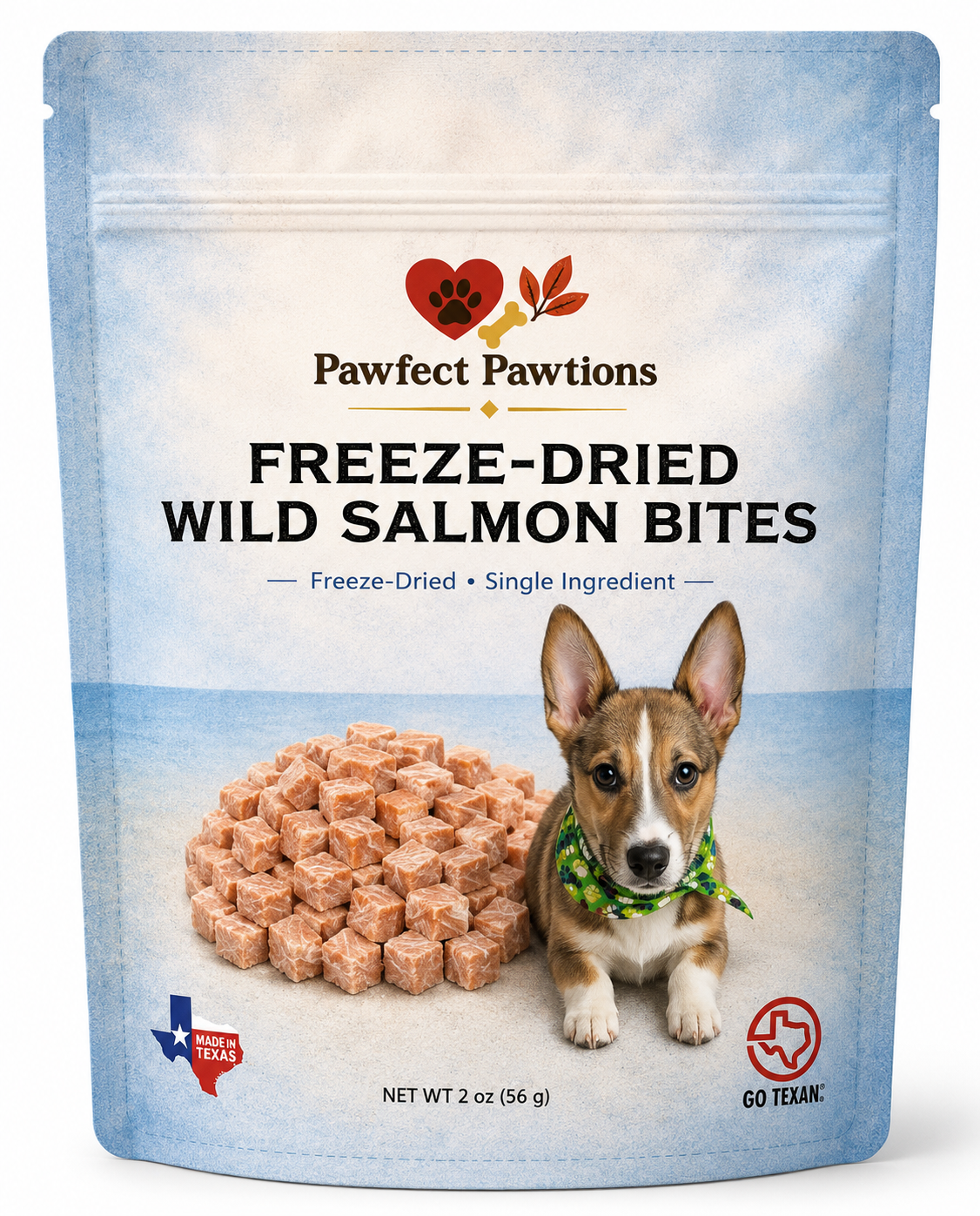 Salmon Filet Bites – Freeze-Dried Treats