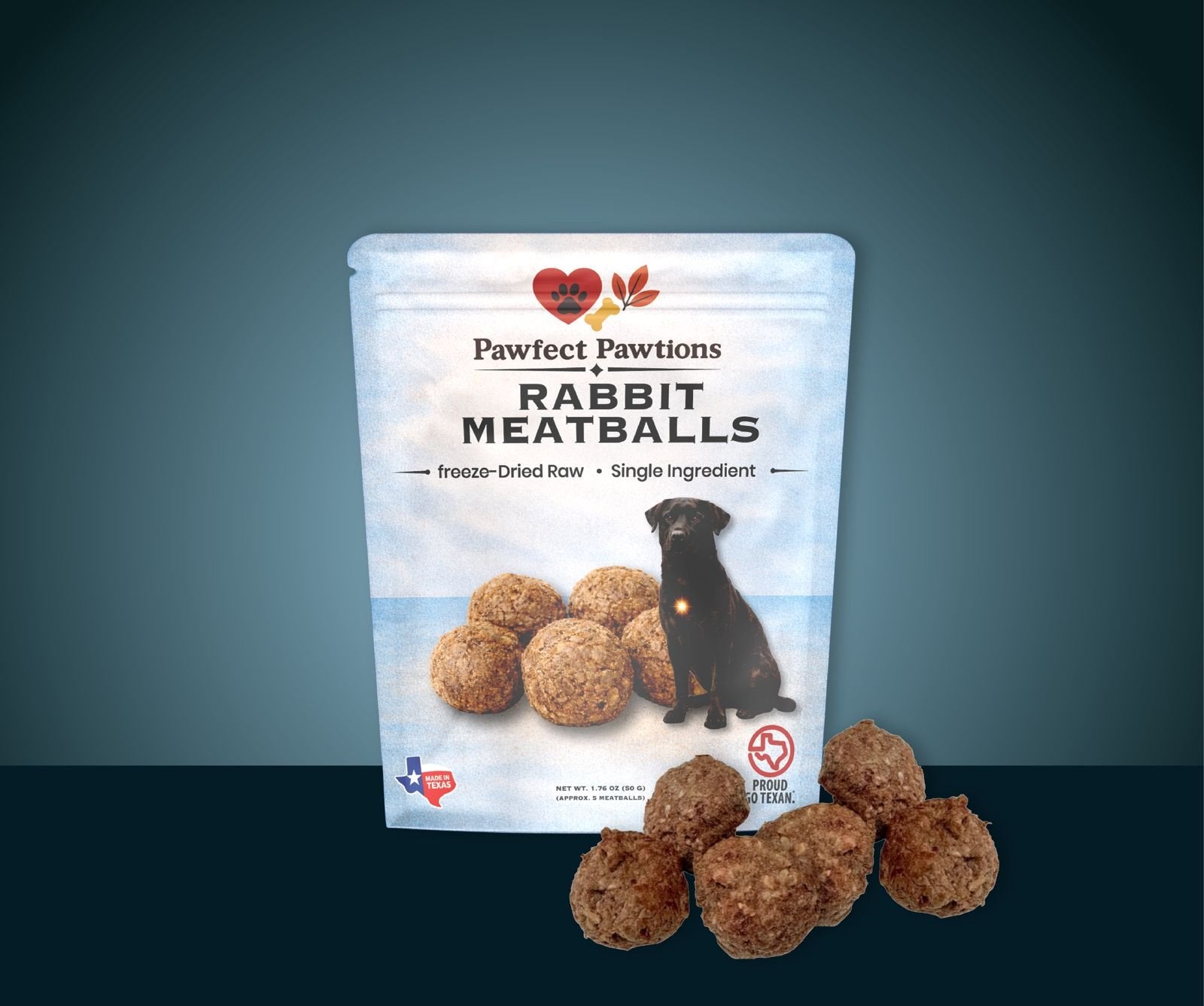Rabbit Meatballs – Freeze-Dried Treats