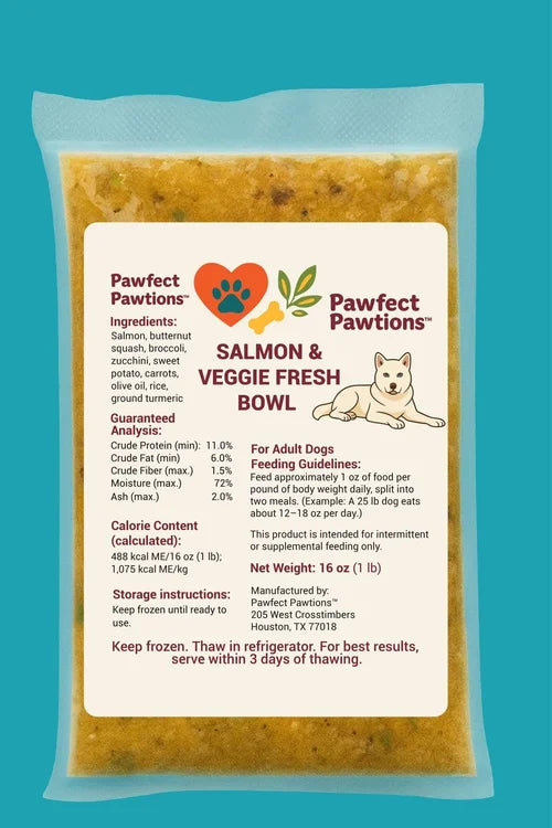 Salmon & Veggie Fresh Bowl 16oz-wholesale
