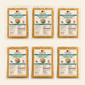 Pawfect Pawtions salmon meal selection on an ivory background