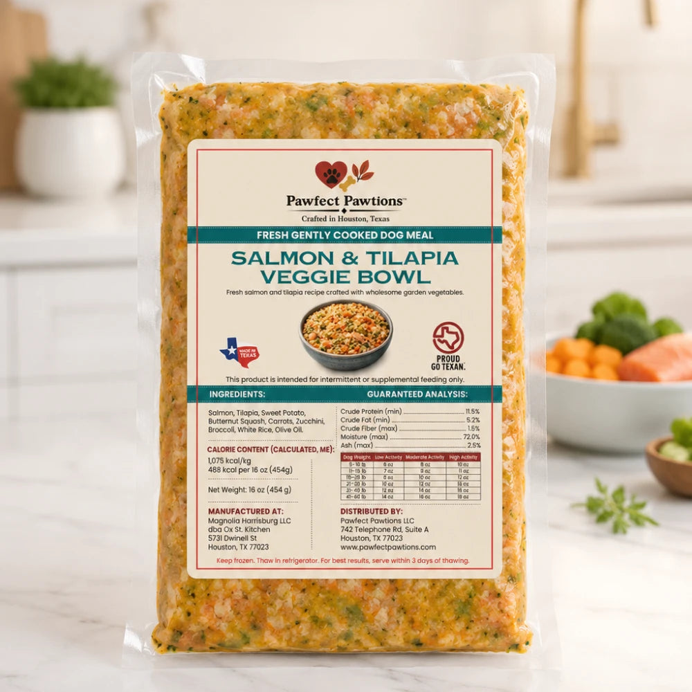 Salmon & Tilapia Veggie Bowl Bundle Box Flavor - 16 ounce